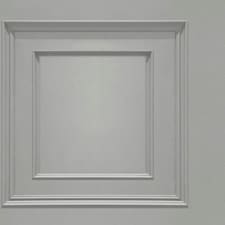 Oliana Panel Grey Wallpaper Grey