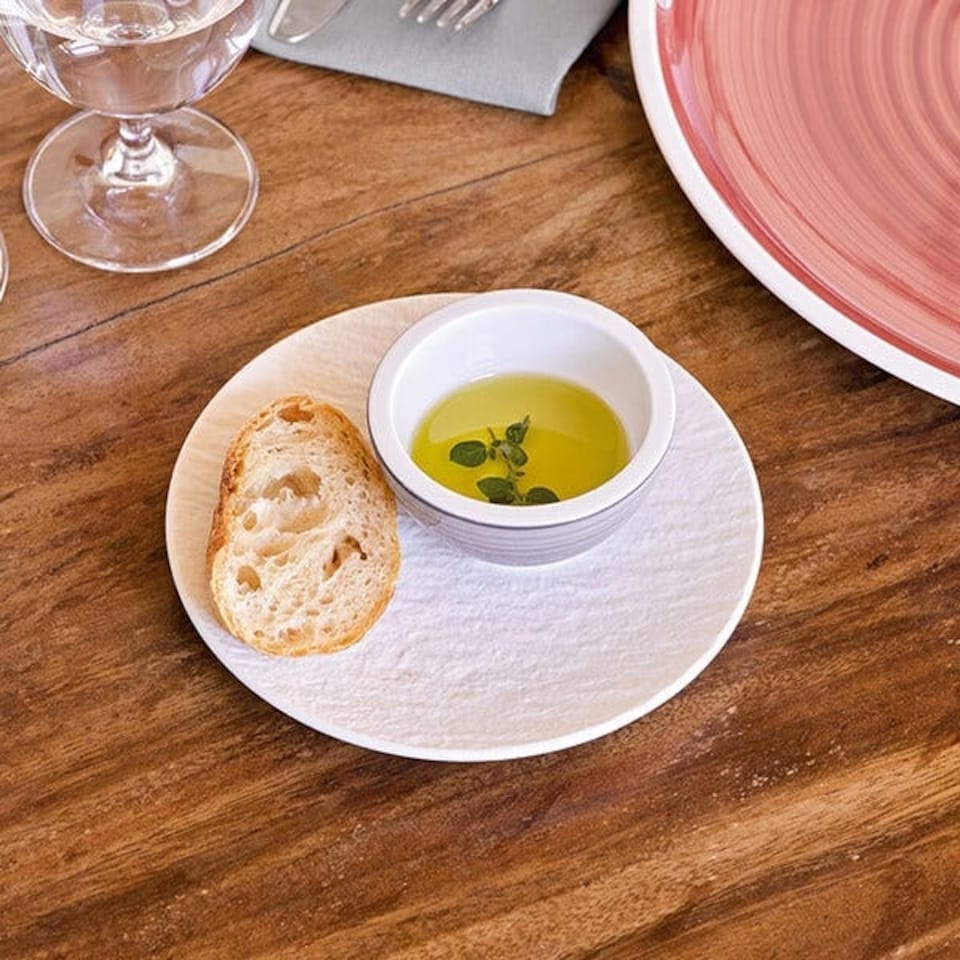 image 1 of Villeroy & Boch Manufacture Rock Blanc 16cm Bread & Butter Plate