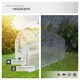 image 5 of Aluminium greenhouse with foundation, 185x250x195cm