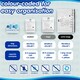 image 2 of Harbour Housewares Vacuum Storage Bags - 3 Sizes - White - Pack of 15 White