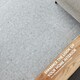 image 5 of NOVECRAFTO Vinyl Floor Tiles Self Adhesive – Peel and Stick 12x12in (30.5x30.5cm) Vinyl Flooring for Kitchen, Bathroom & Living Room – Arctic Terrazzo Design Grey | 3.72 sqm