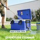 image 6 of Outsunny 42.6L Insulated Cool Box, Portable Ice Cooler with Handle | Blue | Dark Blue | 66.6 x 38.5 x 40 cm