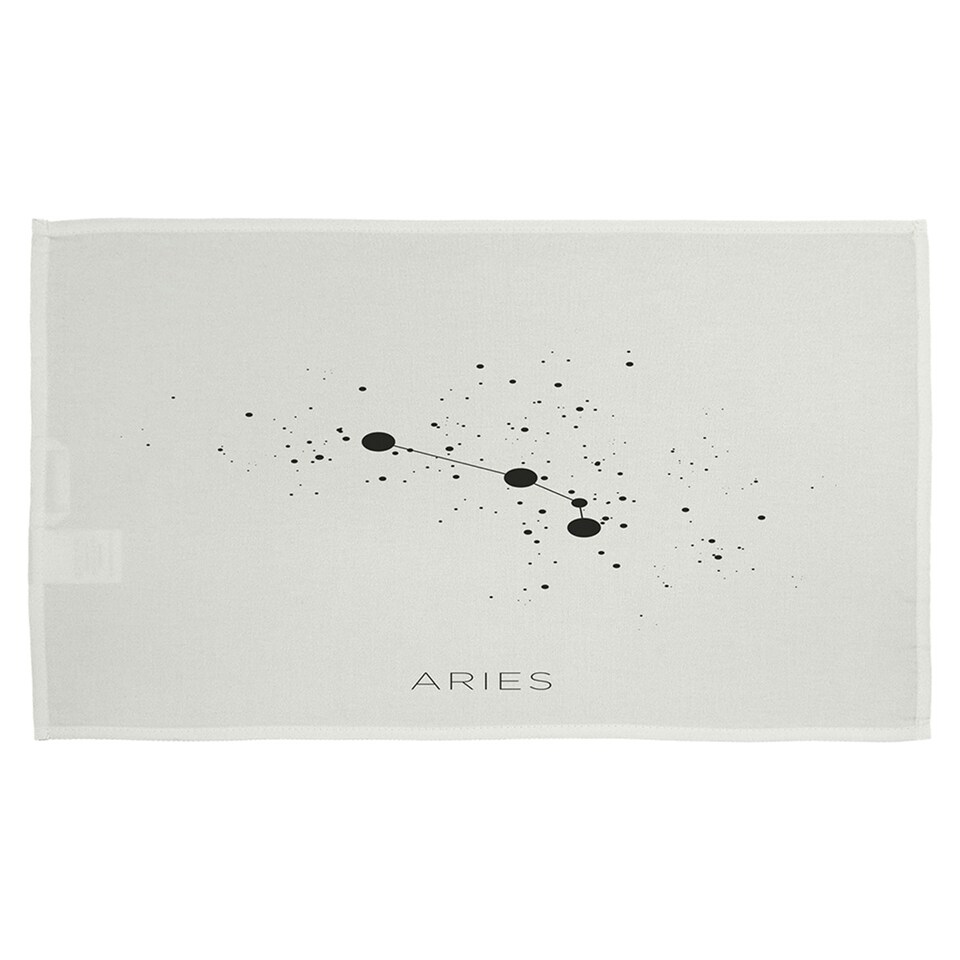 image 1 of Star constellation zodiac aries (kitchen towel)