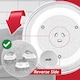 image 5 of SPARES2GO Universal Microwave Oven Glass Turntable Plate (318mm)