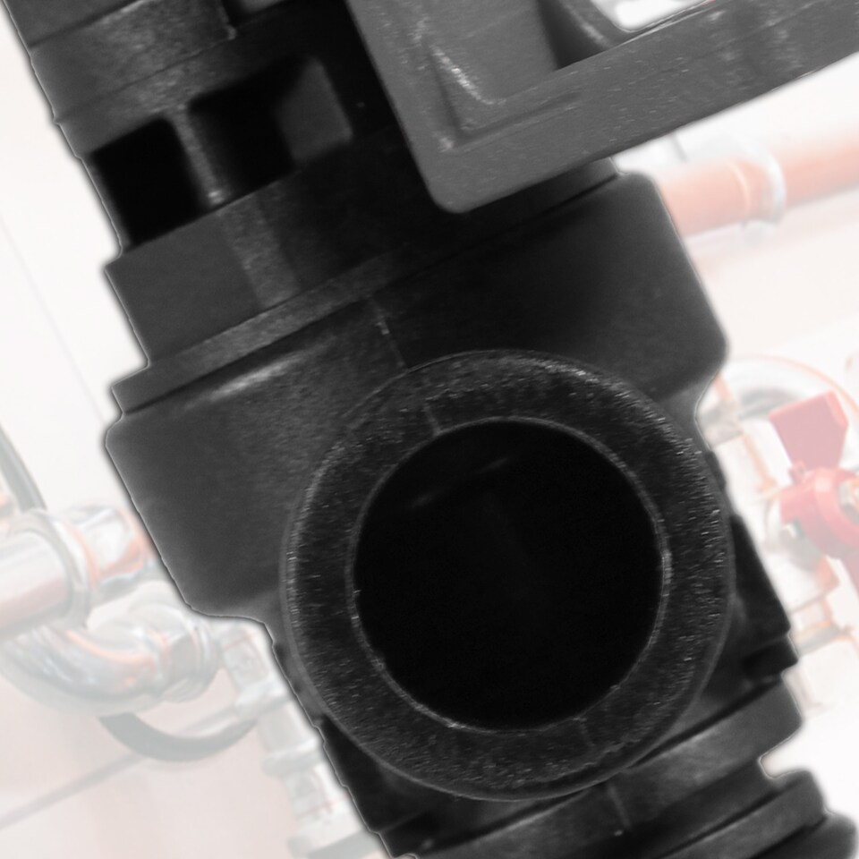 image 1 of SPARES2GO Pressure Relief Valve for Worcester Bosch Greenstar Boiler 3 Bar 1/2" BSP Safety PRV