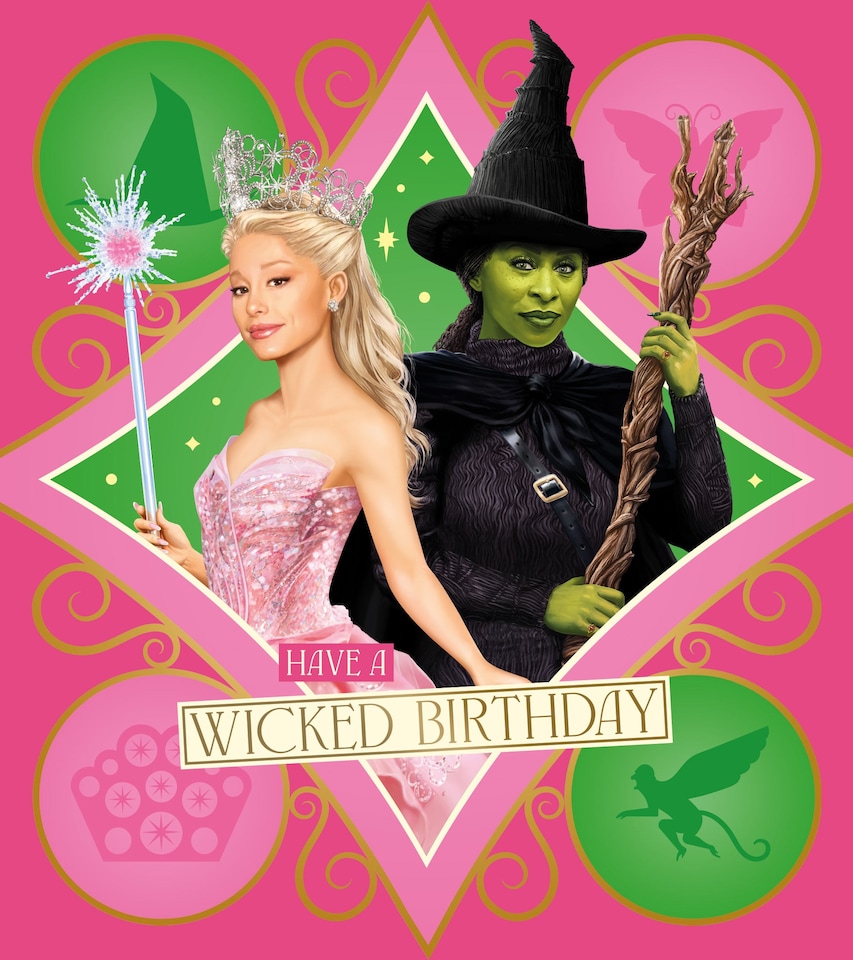 image 1 of Wicked Birthday Card
