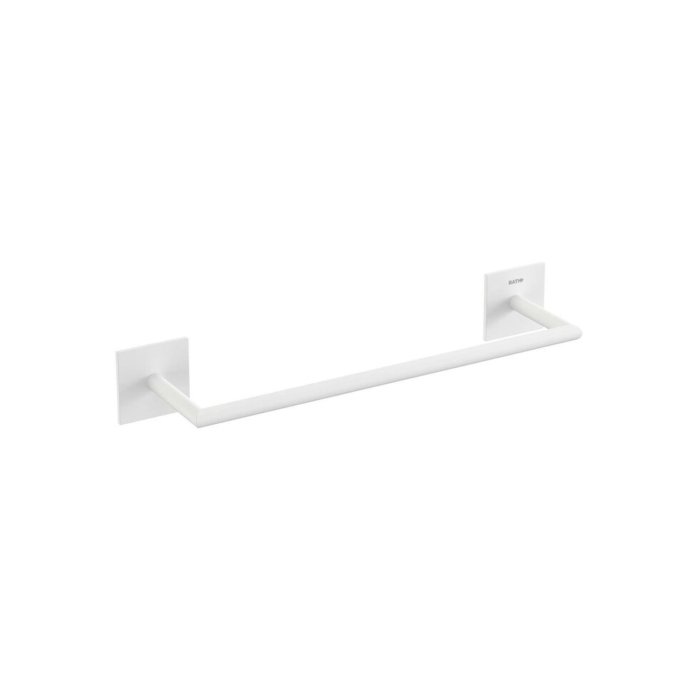 image 1 of Cosmic Wall Mounted Hand Towel Rail with Stainless Steel Chrome Finish 30 cm
