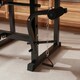 image 8 of SPORTNOW Weight Bench with Two Barbell Racks, Preacher Curl Bench