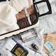 image 5 of Flight Knight 25" 4 Wheel ABS Hard Case Medium Suitcase 100+ Airlines Approved - easyJet, British Airways, Ryanair, Jet2, Emirates & Many More - Check-in | Cream | Cream/Black | Medium