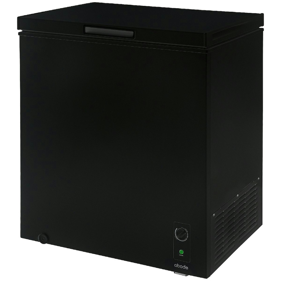 image 1 of Abode A198CF0E1B Chest Freezer 198L Black Suitable for Garages & Outbuildings Black