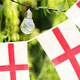 image 7 of St. George Bunting (10m, 30 Flags) Multi
