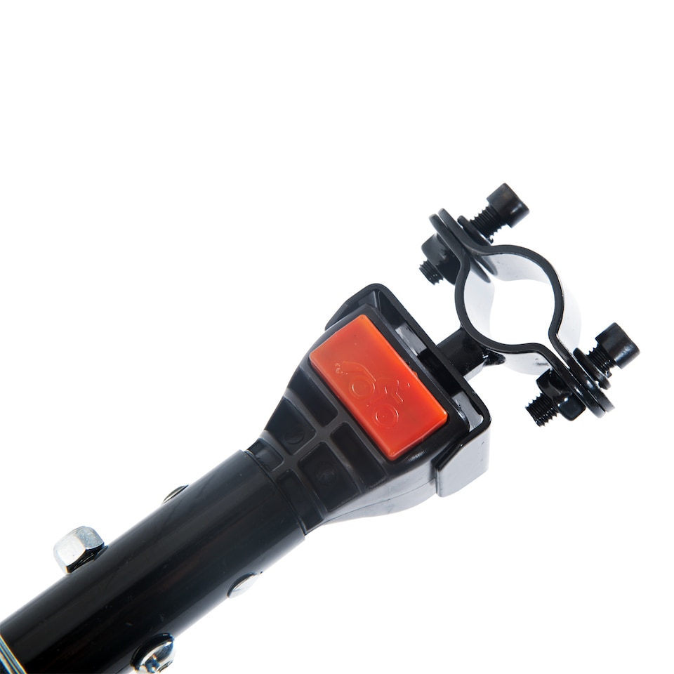 image 1 of HOMCOM Cargo Trailer Bike Trolley Cart with Handle Removable Rain Cover 70L