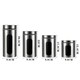 image 2 of Living and Home Set of 4 Stainless Steel Food Storage Containers