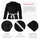 image 2 of Black Monk Costume Black | XL