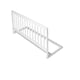 image 1 of Safetots Narrow Wooden Bed Guard, White, 38cm High x 90cm Wide, Toddler Bedrail for Safety, Secure Child Bed Rail