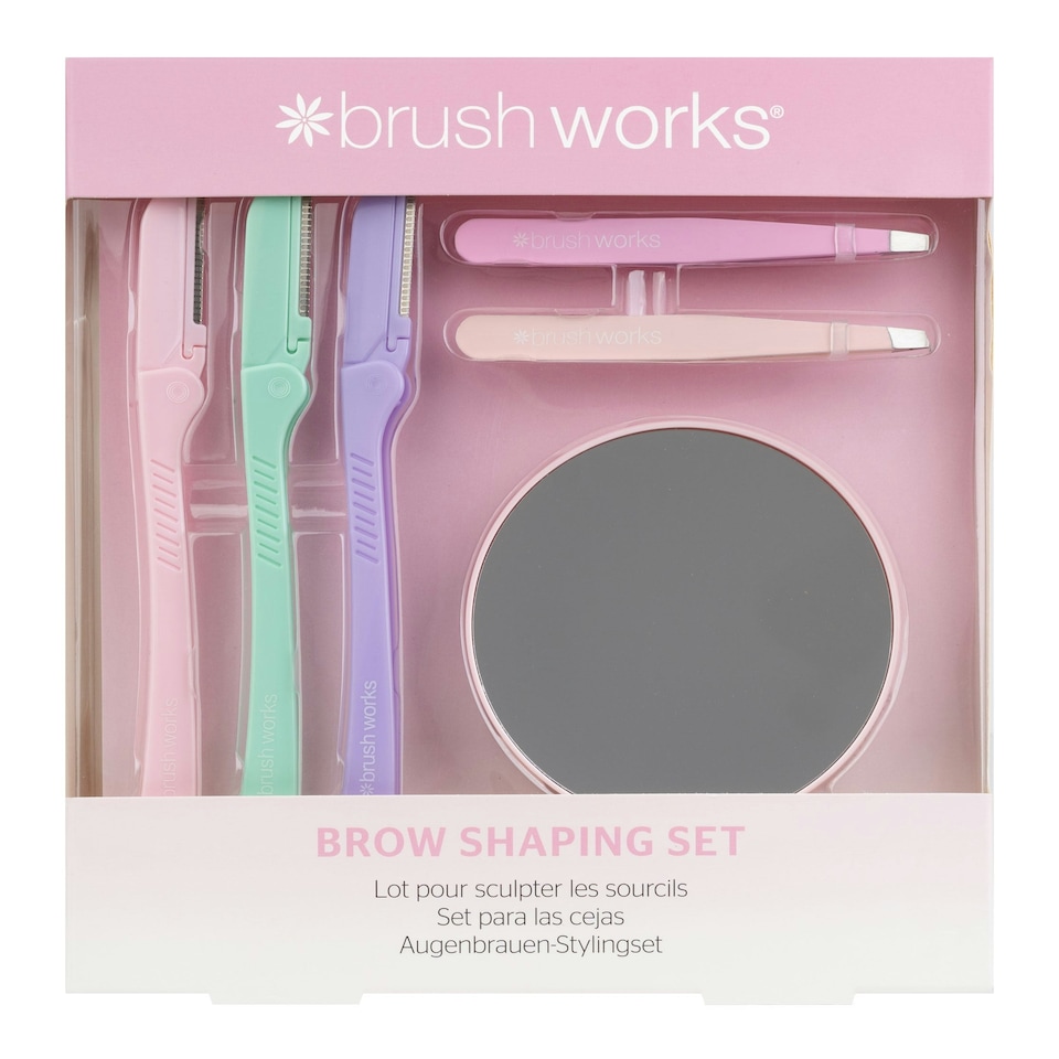 image 1 of Brushworks Brow Shaping Set