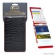 image 8 of Premium Croc Golf Scorecard Holder - Black / Red