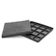 image 4 of Square Stomp Stone Grey Slate Stepping Stones - Pack of 10
