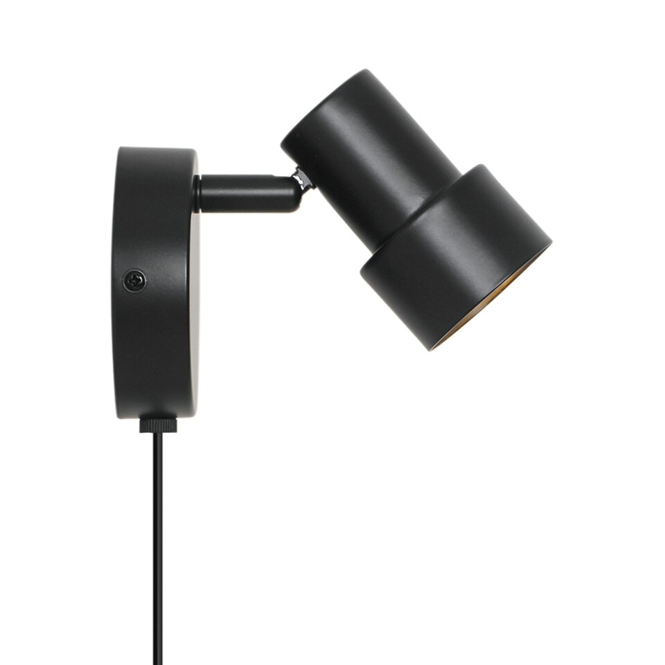 image 1 of Boston spot | Wall light | Black Black | Black