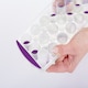 image 2 of Colourworks Silicone Ice Cube Tray Purple