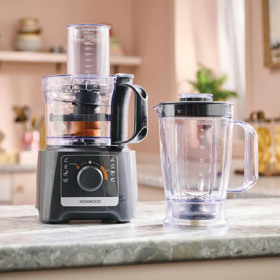 image 1 of Kenwood Compact Food Processor & Blender, 800W MultiPro 2-in-1 , Grey