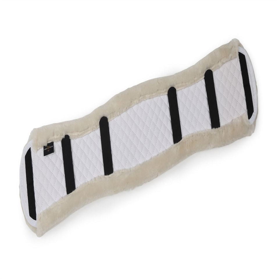 image 1 of Shires Performance SupaFleece Dress Girth Slv Brown | Size: 31.5 Inch
Colour: Brown