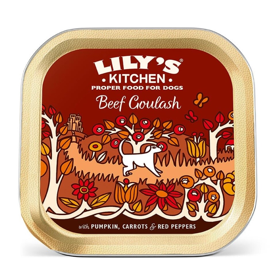 image 1 of Lily's Kitchen Beef Goulash for Dogs 150g (Pack of 10)