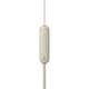 image 3 of Sony WI-C100 Wireless In-ear Headphones | Cream | Taupe