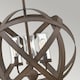 image 3 of Carson 3 Light Outdoor Ceiling Pendant Light Iron IP44, E14
