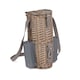 image 3 of Wicker Single Bottle and 2 Champagne Glass Carrier With Shoulder Strap