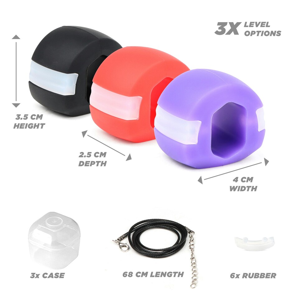 image 1 of Phoenix Fitness Jaw Training Set