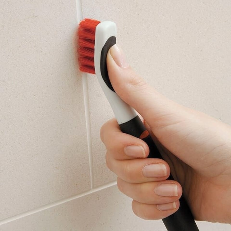 image 1 of OXO Good Grips Orange Deep Clean Brush Set