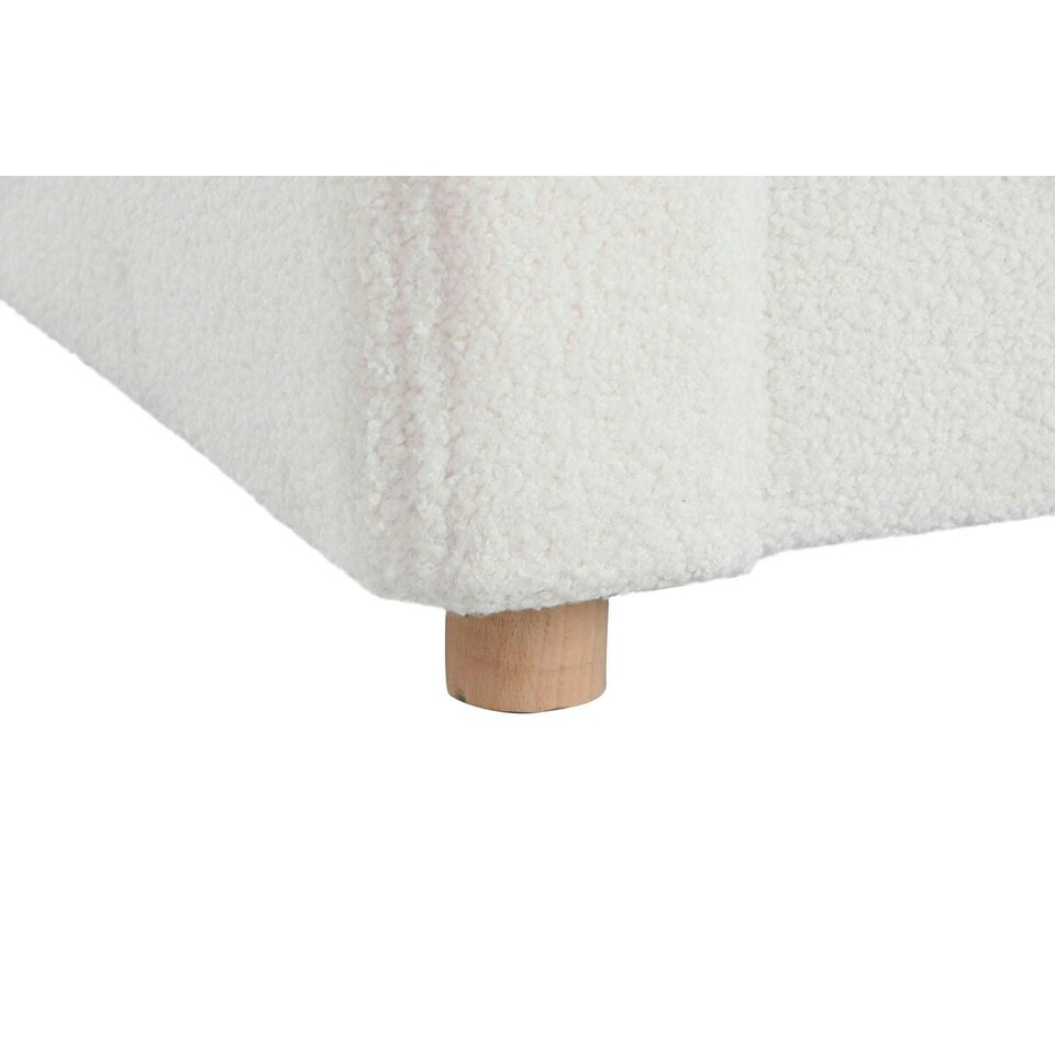 image 1 of Armchair DKD Home Decor White Polyester Wood 79 x 72 x 86 cm White