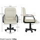 image 3 of Vida Designs Morton Office Chair Computer Desk Table Chair, Beige