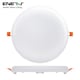 image 3 of 12W Frameless Recessed-Surface Super LED Panel, 105mm, Round, 4000K (pack of 4 units)
