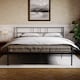 image 2 of Vida Designs Dorset 5ft King Size Bed Metal Frame, Black, 150 x 200cm