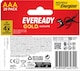 image 2 of 5x Eveready Gold AAA Alkaline Batteries, Pack of 20 (100x Batteries in total) | Chrome | AAA | 100