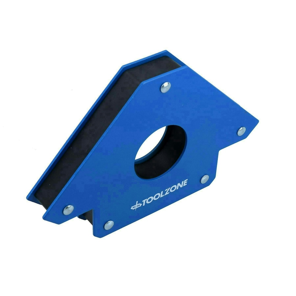 image 1 of 75lb Large Welding Welder Magnet Magnetic Holder Support 45 90 135 Angle 10pc