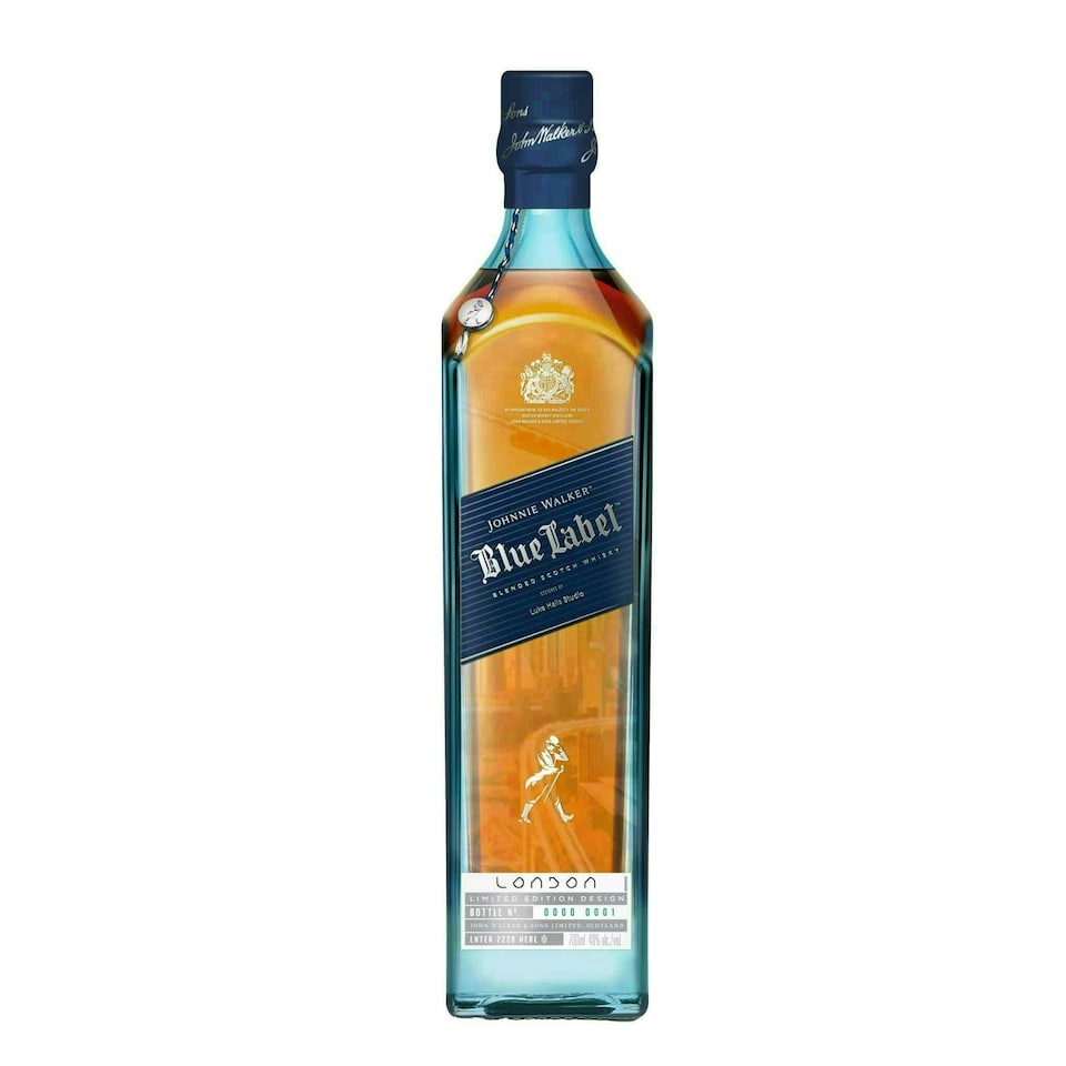image 1 of Johnnie Walker Blue Label City Of The The Future London Whisky