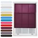 image 1 of 135cm Wide Daylight Roller Blind 165cm Drop | Purple | Aubergine
