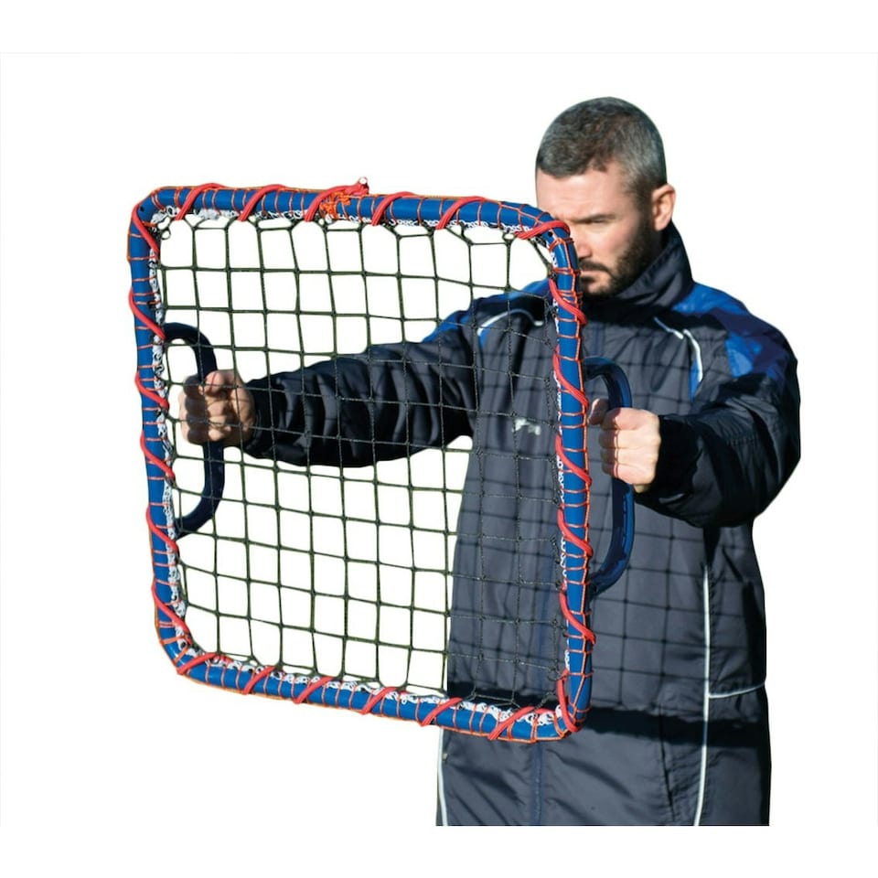Precision Hand Held Ball Rebounder - Blue/Red - One Size