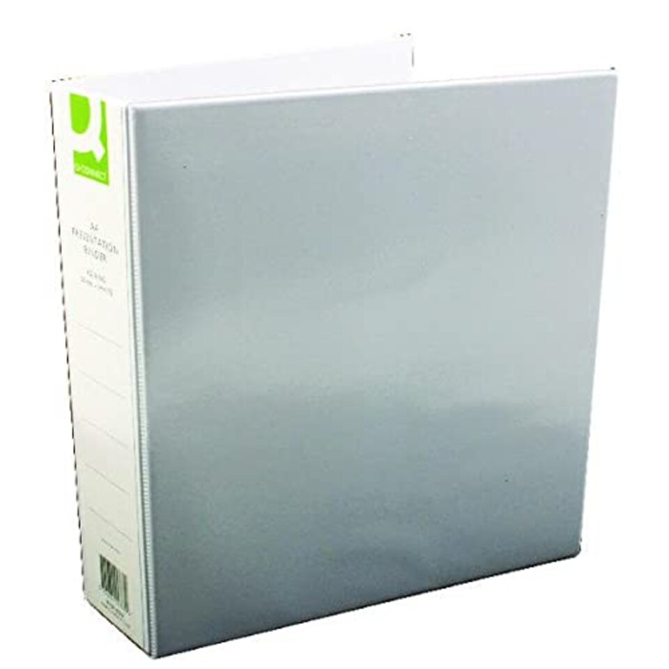 image 1 of Pack of 6 A4 White Presentation 50mm 4D Ring Binders