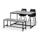 image 5 of Premium Stonegate 120cm Concrete Dining Table