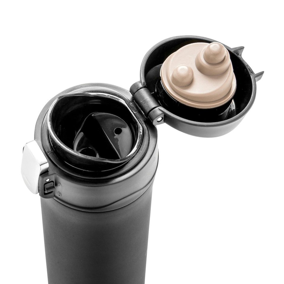 image 1 of XD Collection Recycled Stainless Steel Mug - Black - One Size Black