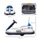 image 7 of HOMCOM 6V Kids Bumper Car, 360° Rotation Waltz Car w/ 2 Speeds - White