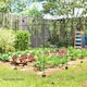 image 8 of Outsunny Garden Decorative Fence 4 Panels 44in x 12ft Steel Wire Border Edging