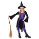 image 1 of Practical Spell Witch Girls Fancy Dress Costume Kids Medium - Age 7-9 | Multi | M