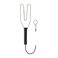 Corral Fence Connecting Cable - Silver/Black/Red - 125cm