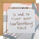 image 4 of Contemporary Text Based Design Sympathy Card