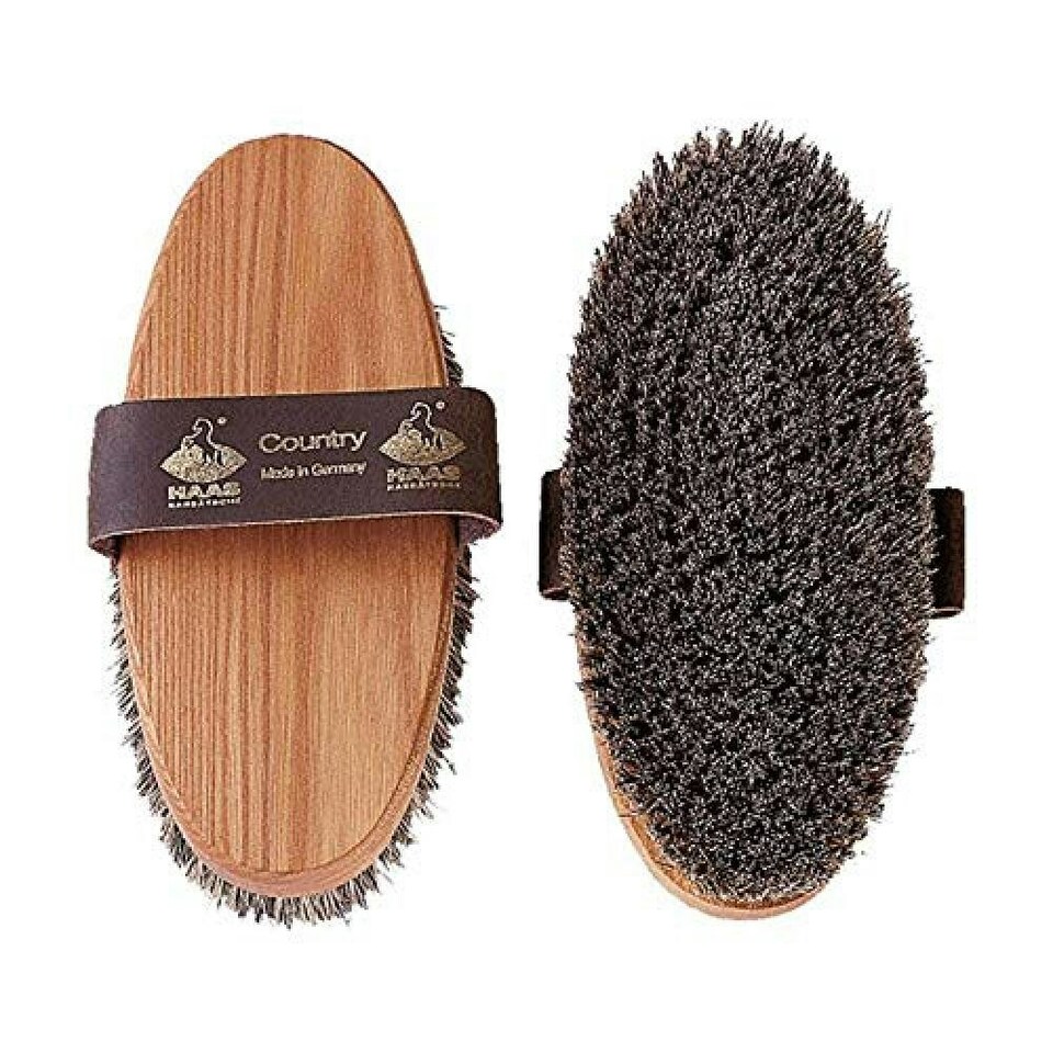 Haas Country Body Brush - Natural - One Size